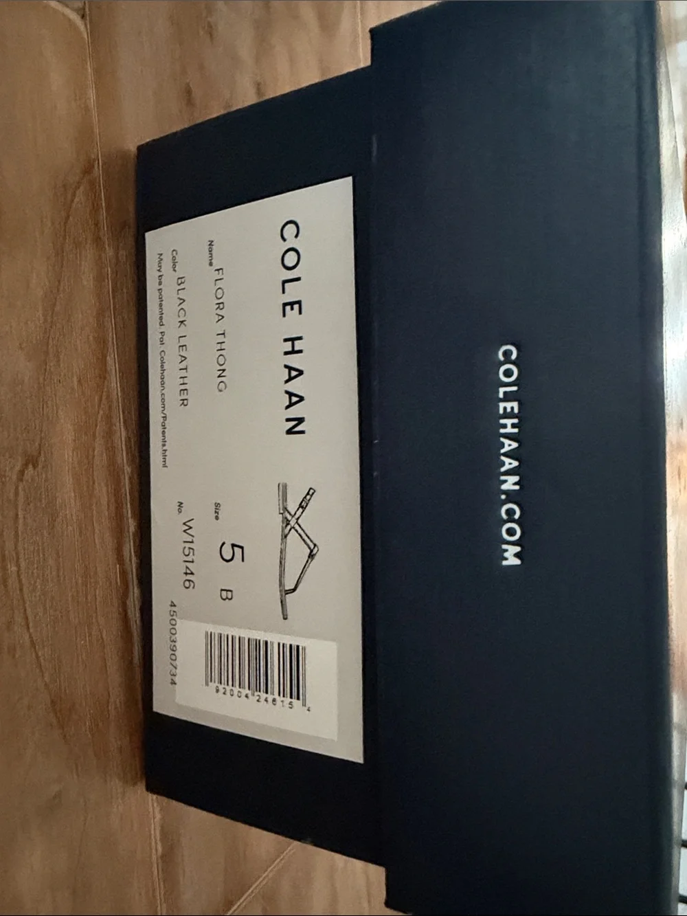 Cole Haan Flora Leather T-Strap Sandals  size 5